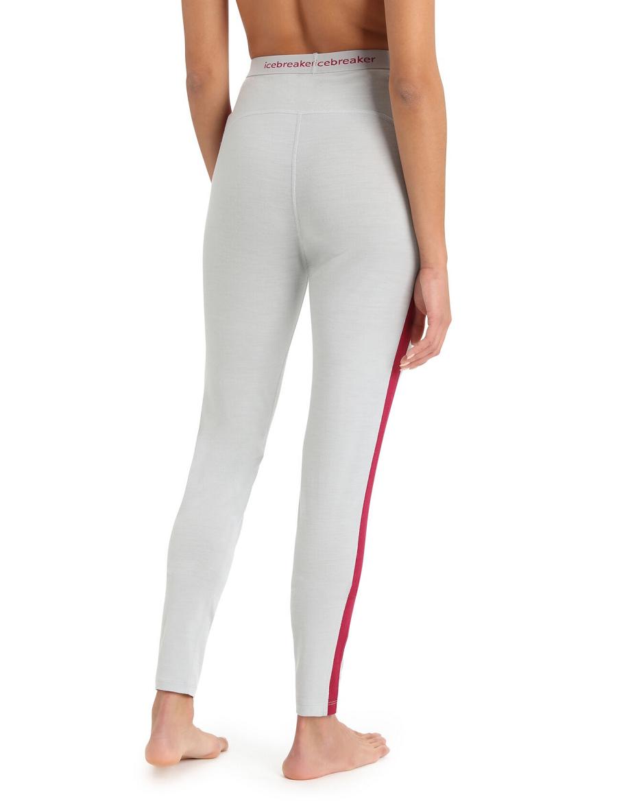 Base Layers Icebreaker Merino 200 Sonebula Thermal Leggings Femme Rose | FR 1854TCEV